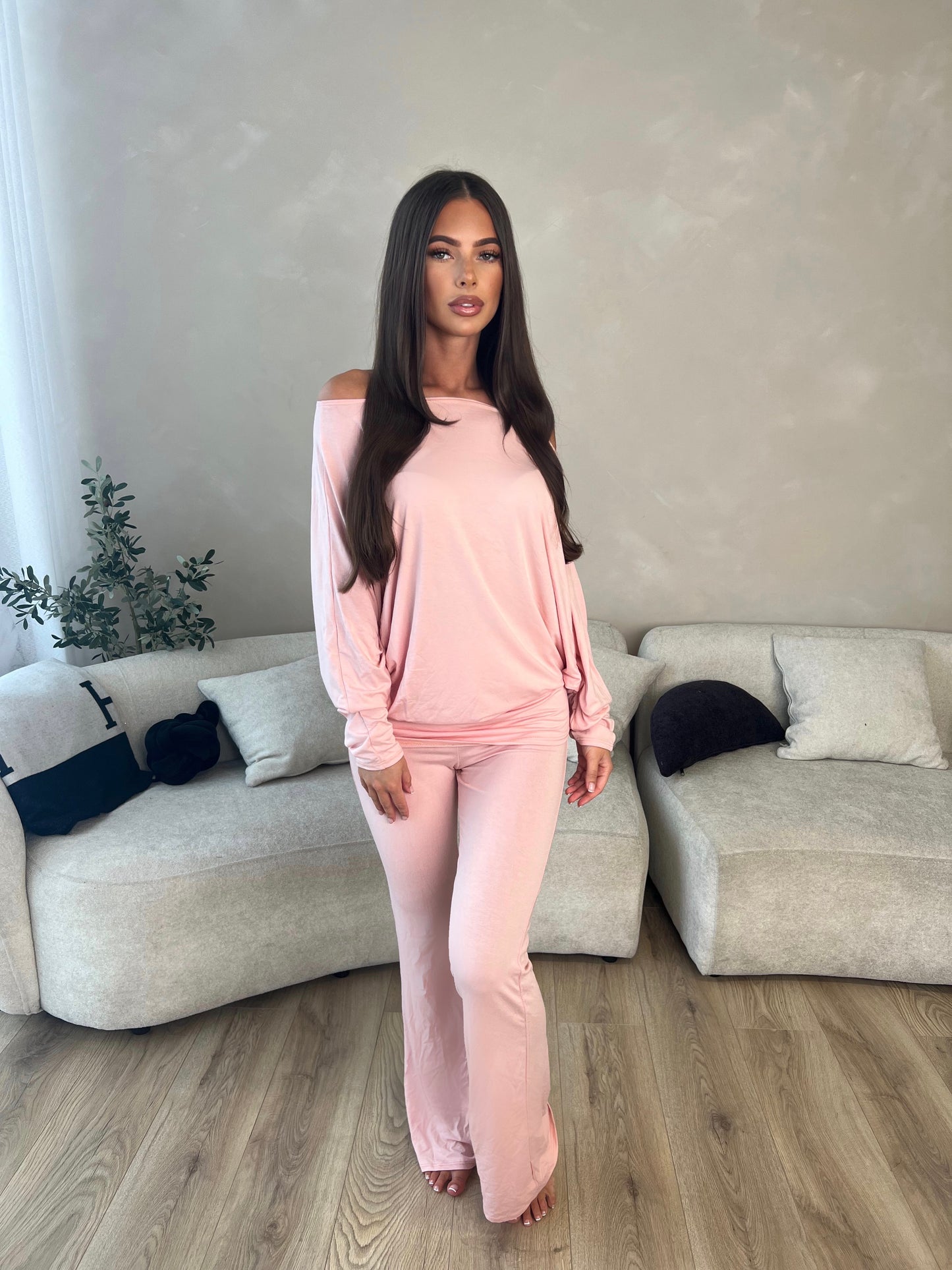 Lottie Lounge Set in Pink