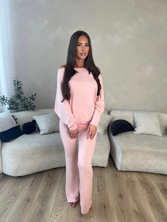 Lottie Lounge Set in Pink